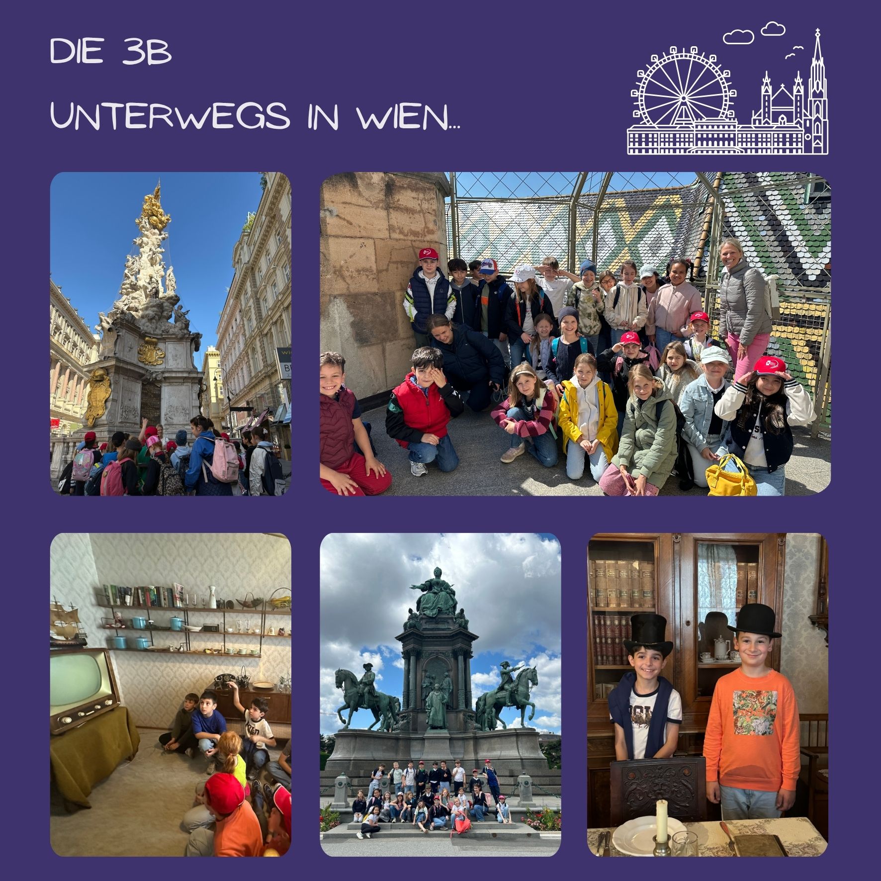 Die 3B auf den Spuren der Vergangenheit in Wien