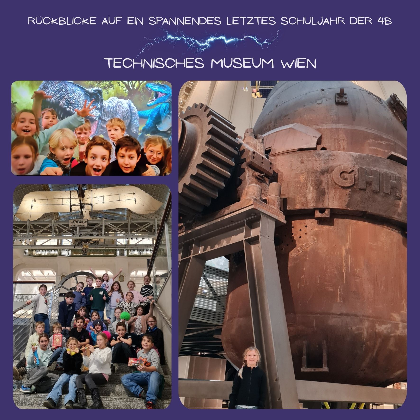 Rückblicke aus der 4b - Lehrausgang ins Technische Museum