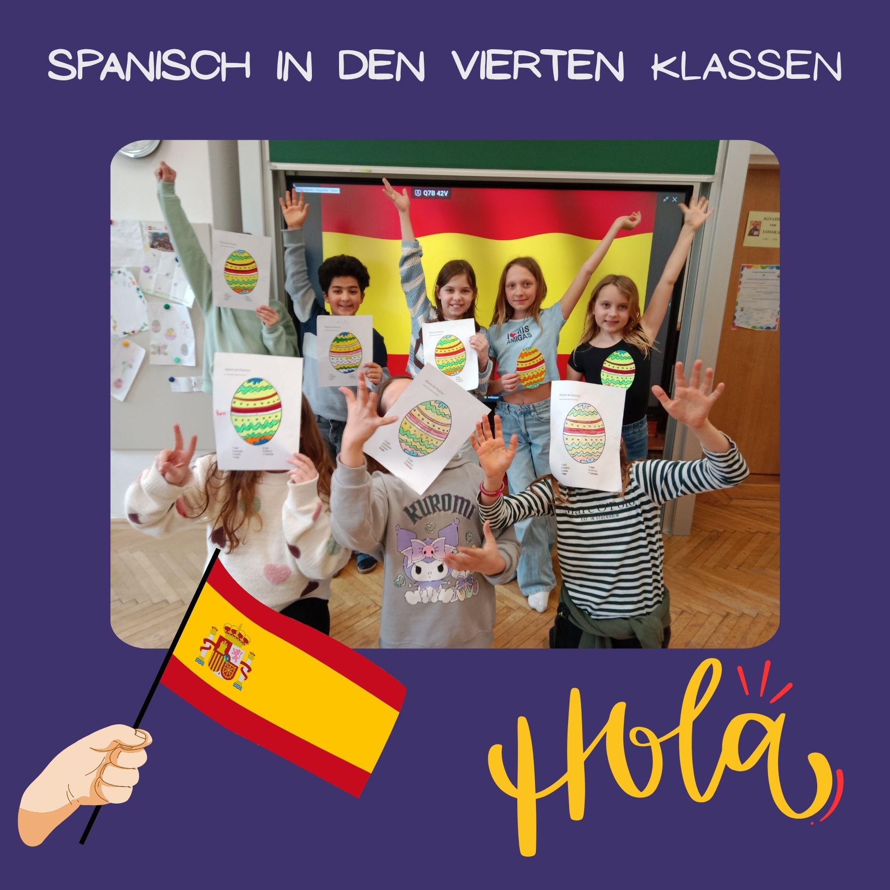 Spanisch für die vierten Klassen