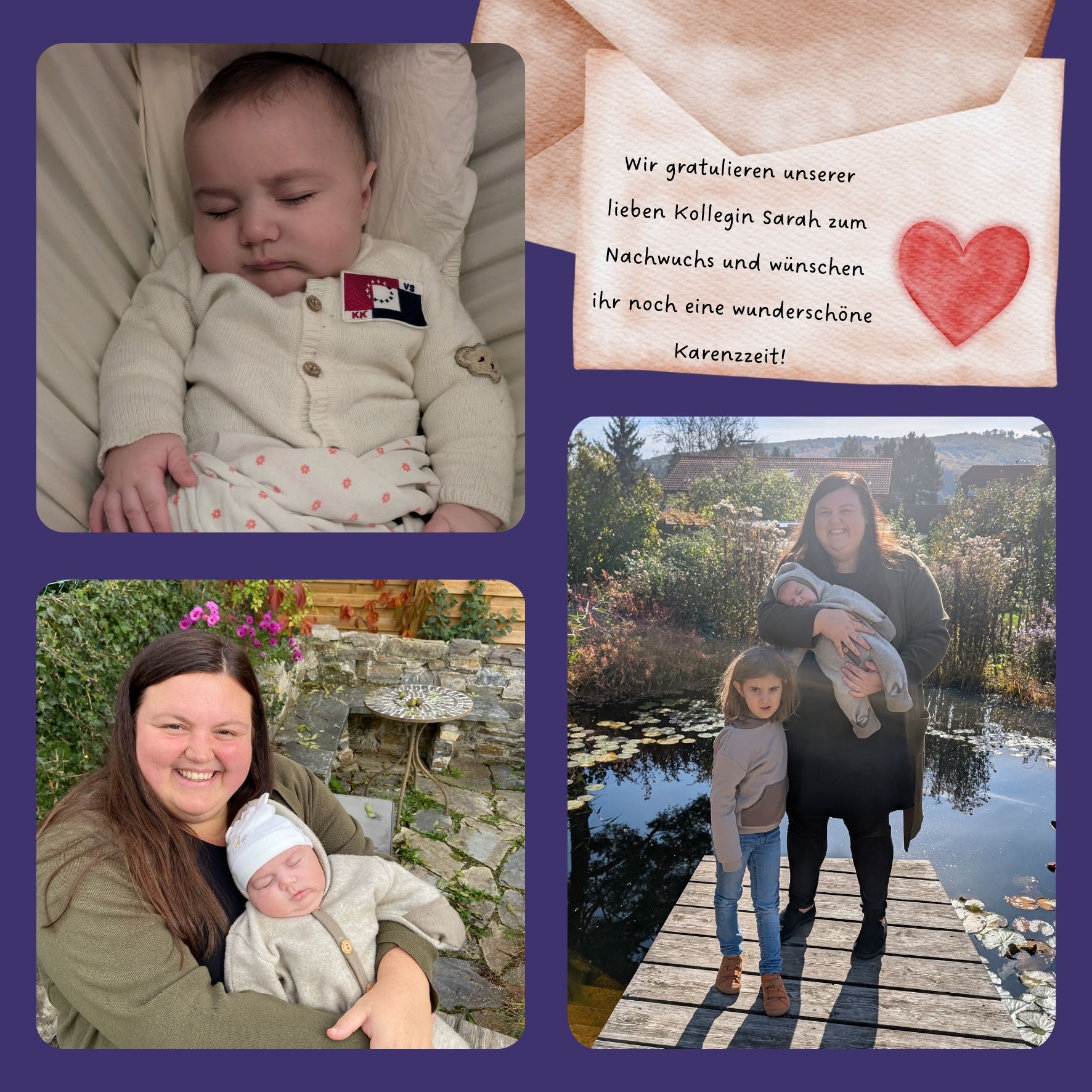 Familienzuwachs bei Sarah Kaci